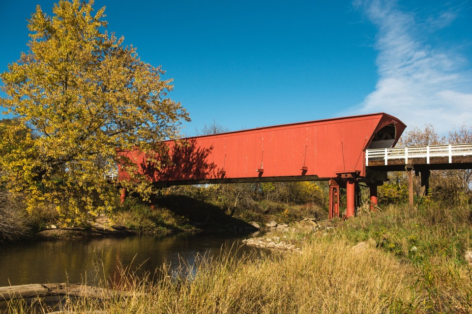 Roseman Covered Bridge photo